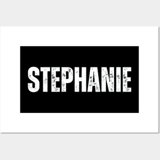 Stephanie Name Gift Birthday Holiday Anniversary Posters and Art